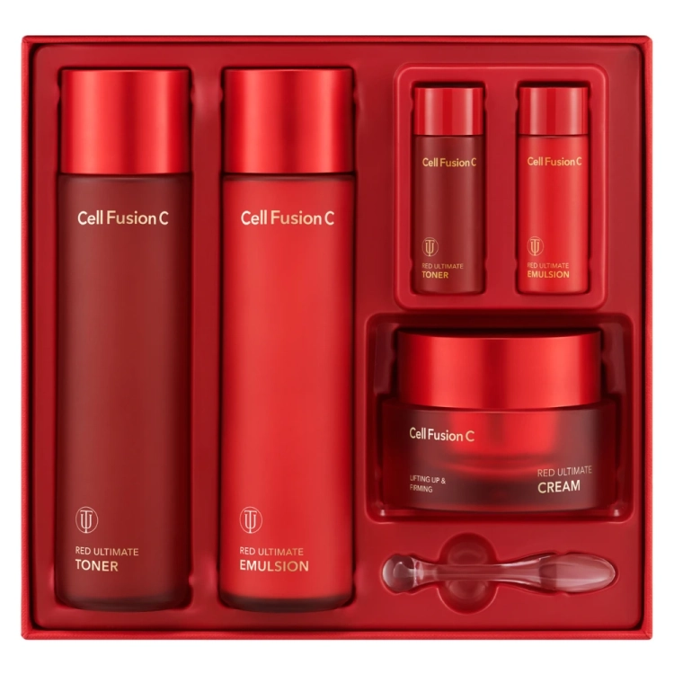 cell-fusion-c-red-ultimate-set-zestaw-ujedrniajacy-do-twarzy.webp