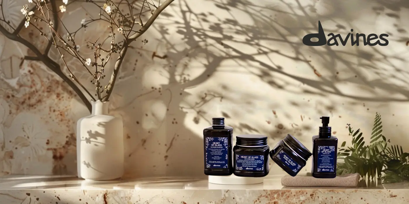 Davines Heart of Glass baner
